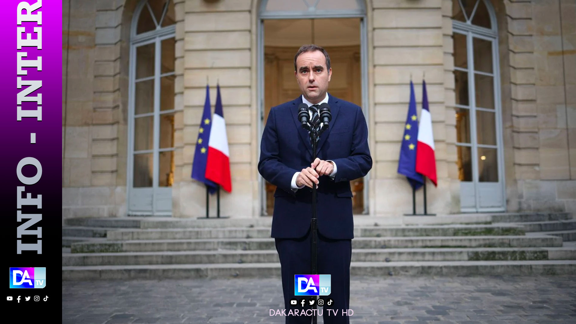 Lecornu déplore "les appétits partisans" qui ont conduit à sa démission