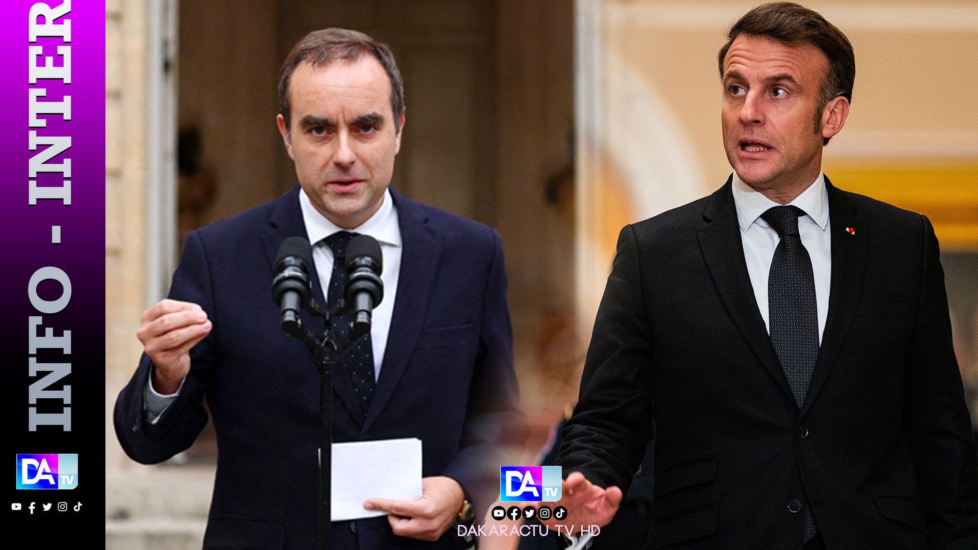 France : Macron demande à Lecornu de mener "d'ultimes négociations"