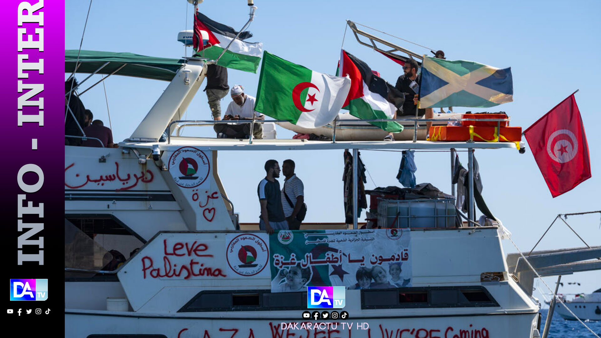 Flottille pour Gaza: libération et rapatriement de six Mexicains