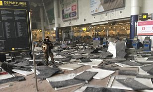 Au moins une explosion à l'aéroport de Bruxelles