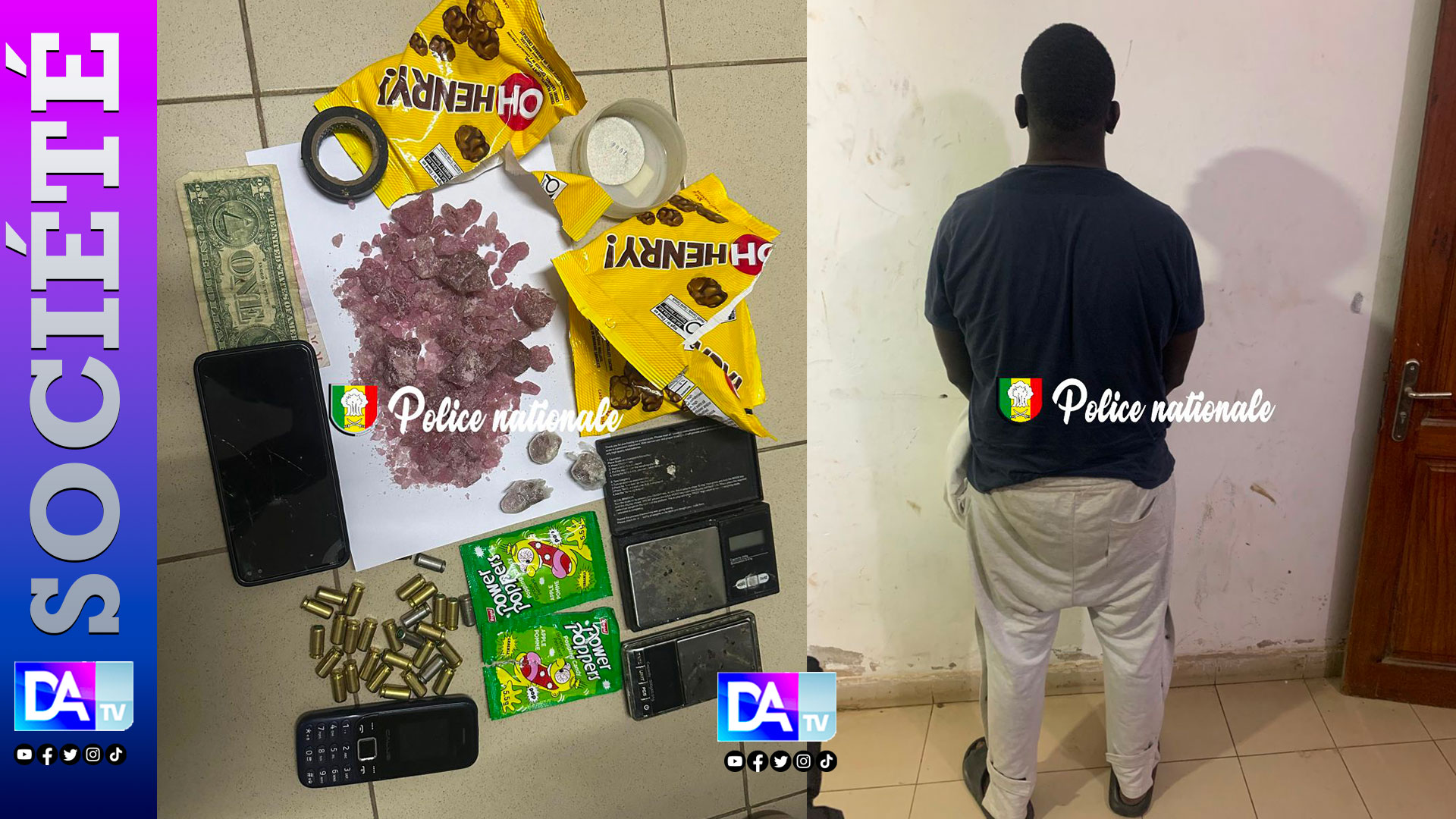 Dakar – 321 g de MDMA saisis : la BRS démantèle un réseau international entre les États-Unis et le Sénégal