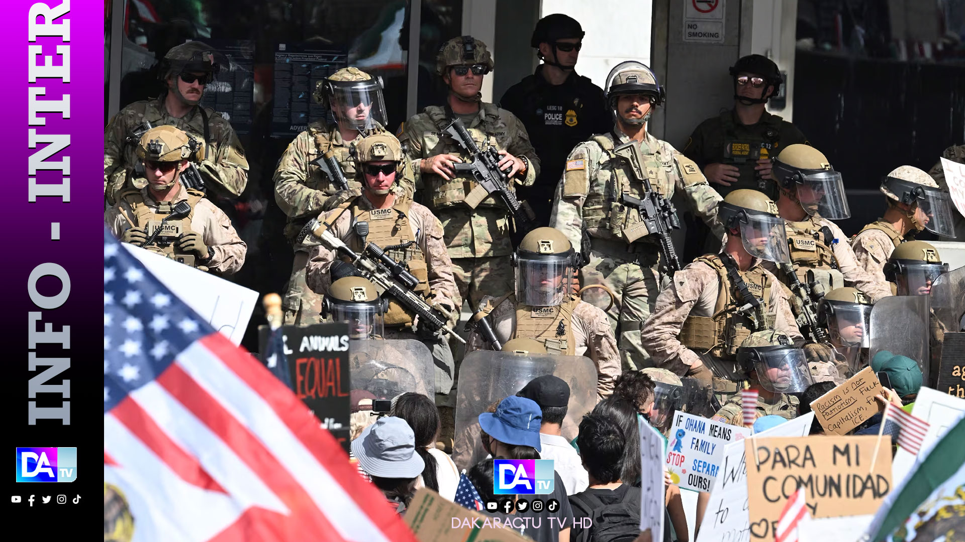 Trump réitère sa menace de recourir à l'état d'urgence pour déployer la Garde nationale