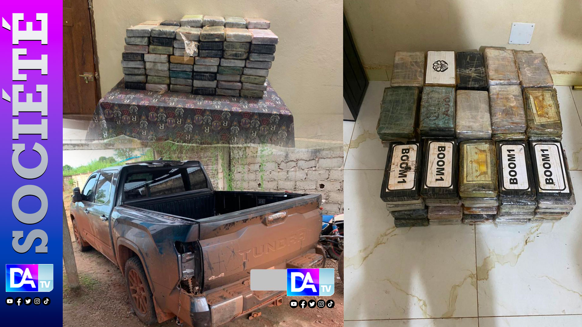 Trafic de cocaïne : 115 kilogrammes d'une contrevaleur de plus de 9 milliards de FCFA saisis par la douane