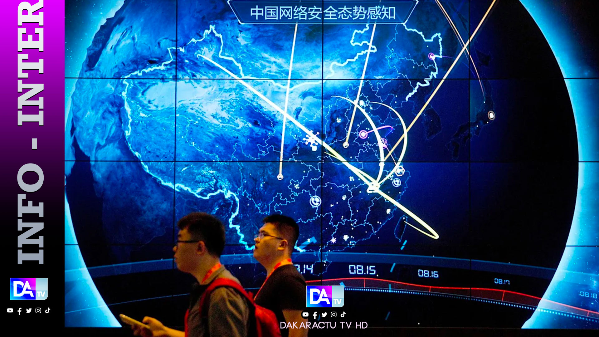 La Chine accuse les États-Unis de cyberattaques contre son Centre national du temps