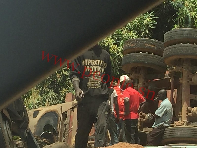 Grave accident sur la route de M'bour à hauteur de Diass