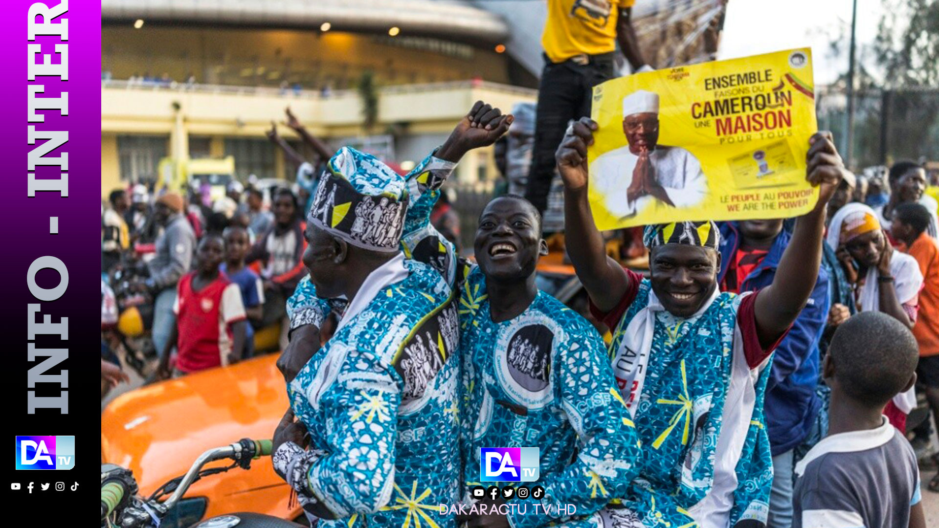 Présidentielle au Cameroun : le candidat Tchiroma appelle à manifester pour défendre sa "victoire"