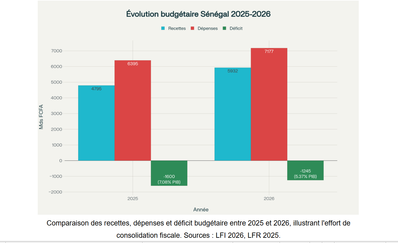 [ Contribution]   LFI 2026 :   UN CHOC FISCAL SANS PRECEDENT,  AU RISQUE DE CASSER LA  CROISSANCE ? ( Seydina Alioune NDIAYE, Economiste) 