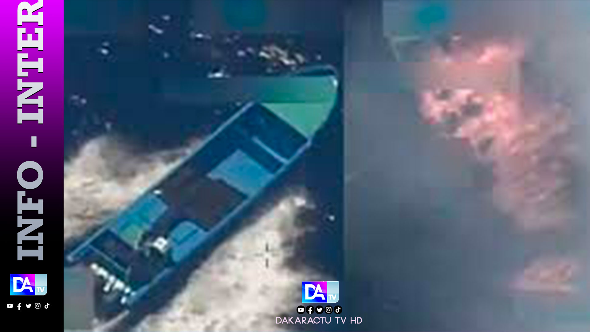 Nouvelle frappe américaine contre un bateau de narcotrafiquants présumés, six hommes tués (ministre)