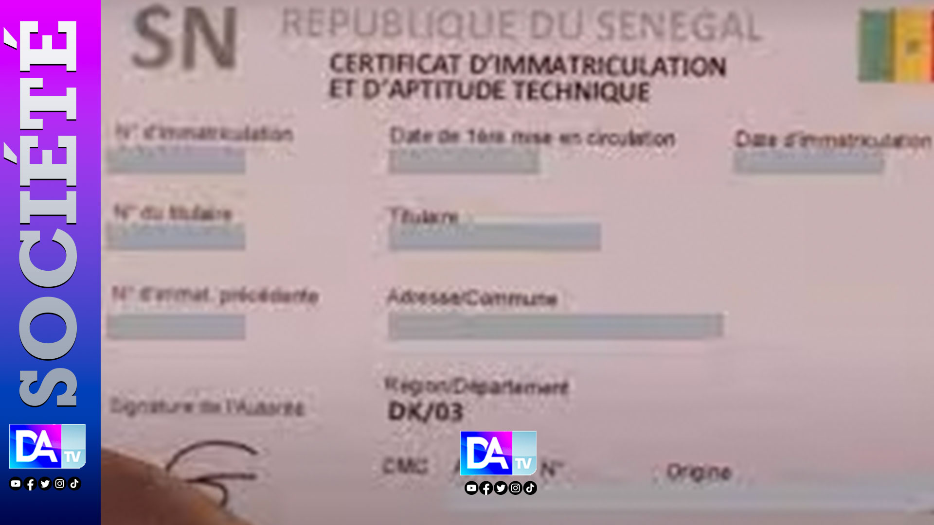 Mbour – Démantèlement d’un réseau de faux certificats de mise en consommation (CMC) : un restaurateur et un mécanicien arrêtés