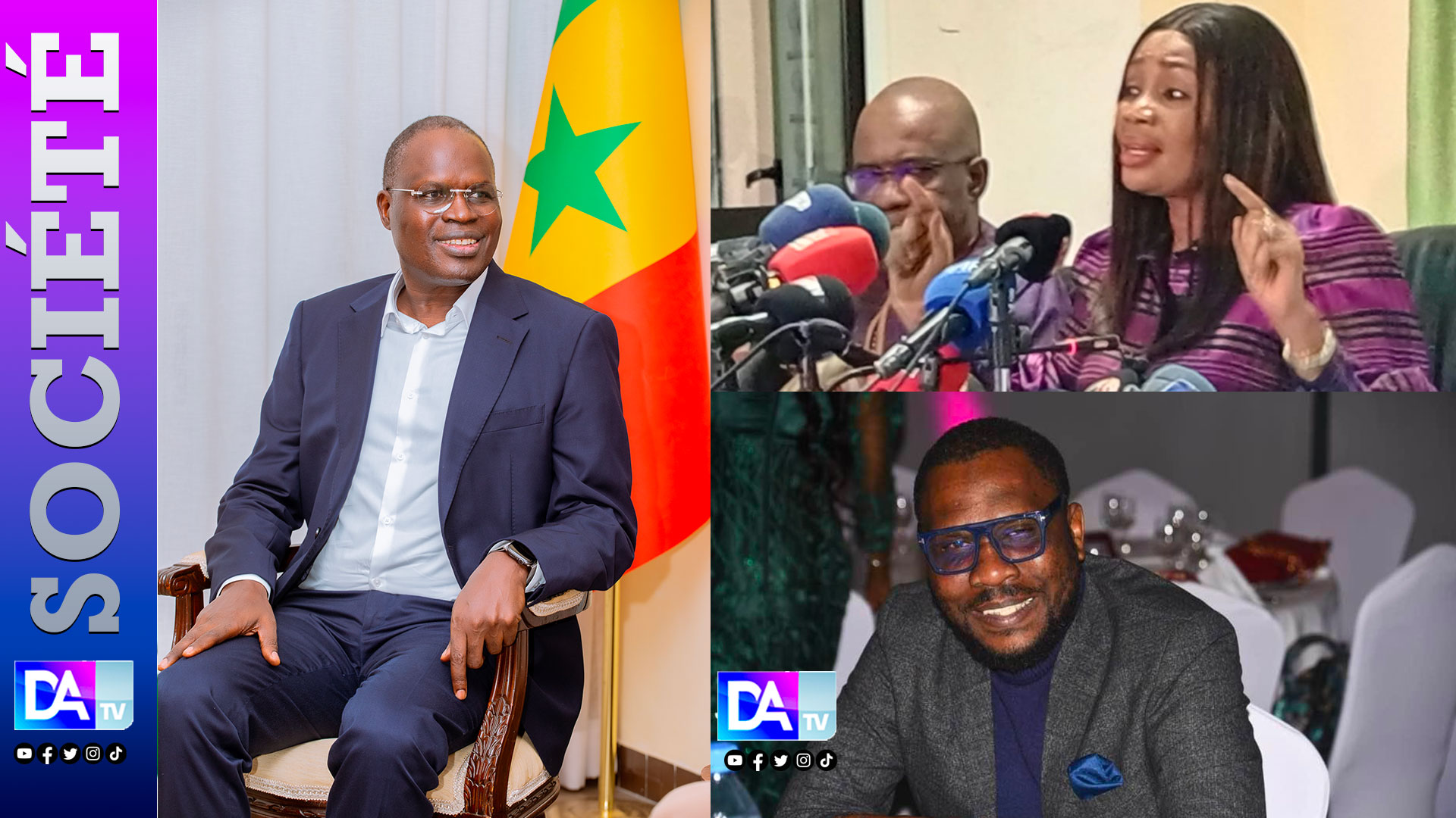 Interpellation de Babacar Fall et Maïmouna Ndour Faye : « un grave coup porté à la démocratie et une atteinte intolérable à la liberté de la presse » (Khalifa Sall)