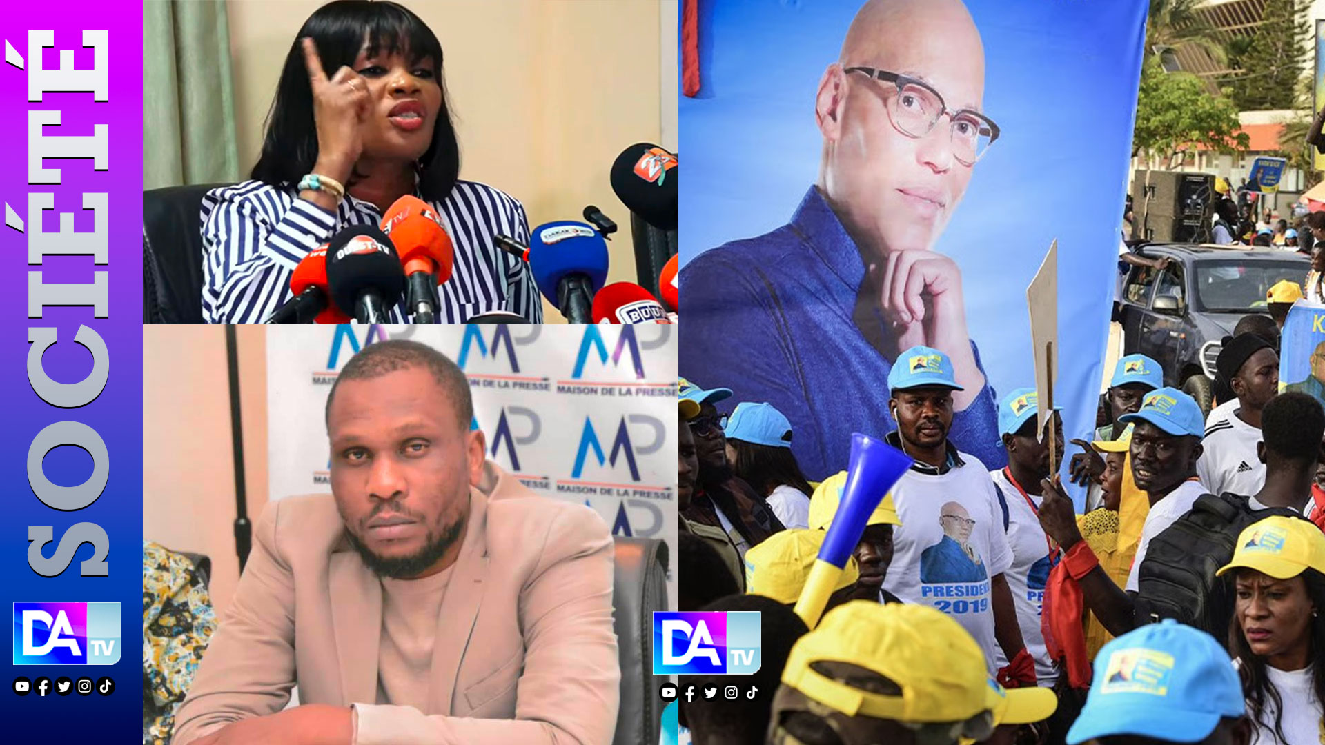 Arrestations de Maïmouna Ndour Faye et Babacar Fall : Le PDS dénonce « des pratiques graves contre la démocratie et les libertés »