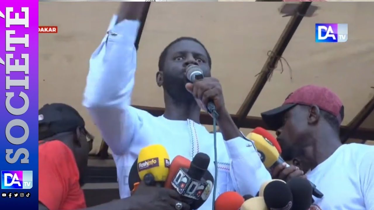 Ameth Ndoye en position de garde à vue après ses propos contre Ousmane Sonko