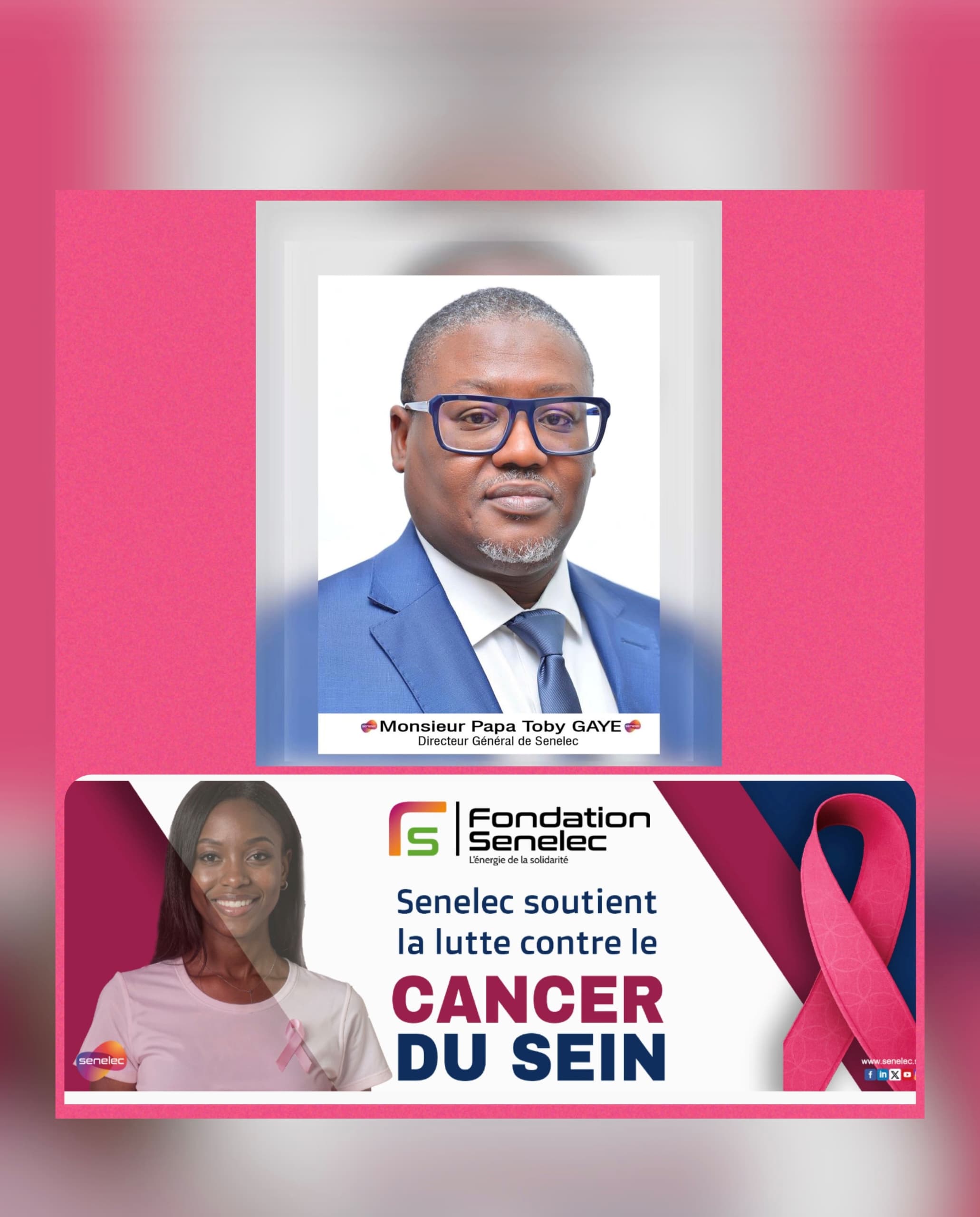 Octobre Rose : 500 femmes dépistées à Yeumbeul grâce à la Fondation Senelec