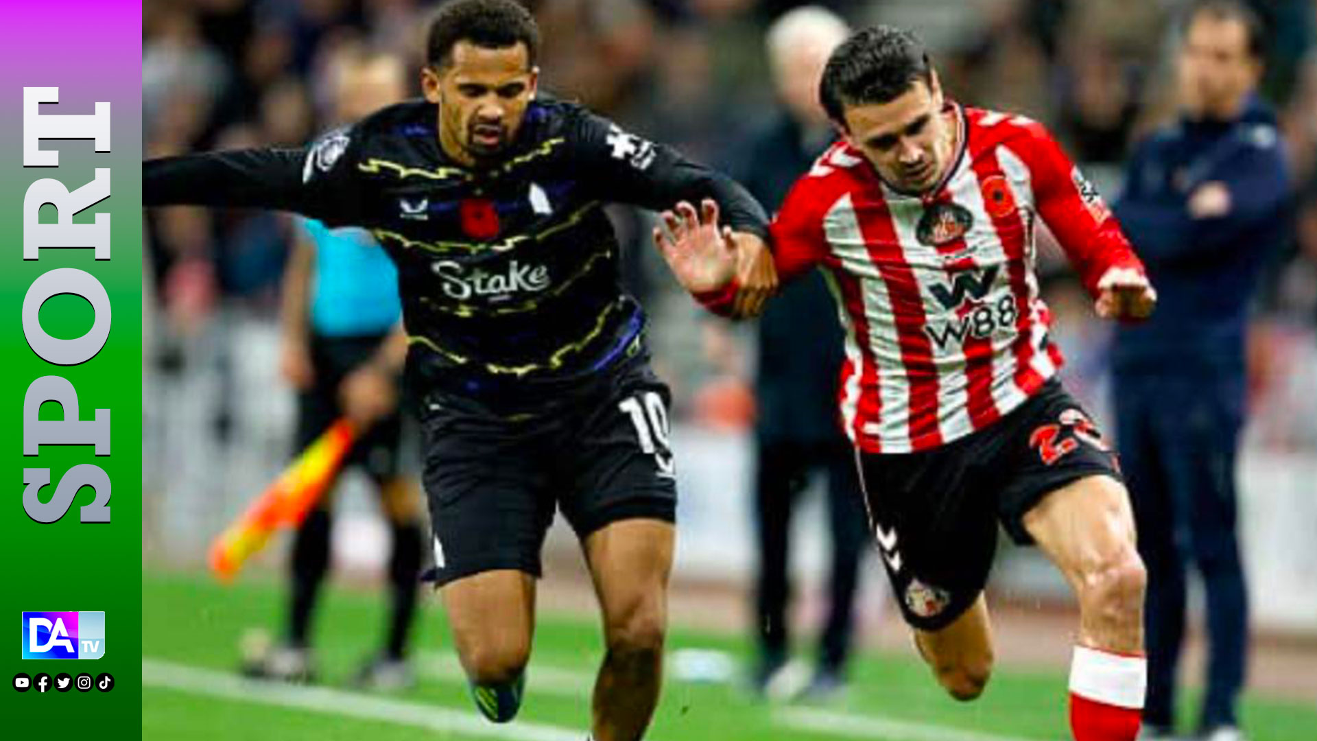 Premier League  /  Iliman Ndiaye illumine Everton - Sunderland d’un slalom spectaculaire avec 1 but  la clef .