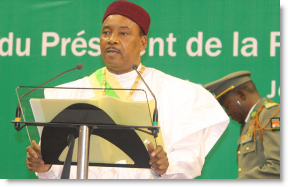 NIAMEY : Mahamadou Issoufou préconise un renforcement de l'intégration pour contrer le terrorisme