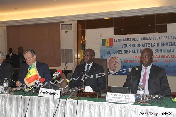 "L’eau doit être un instrument de promotion de la paix dans le monde et non une source de potentielles crises" (PM)