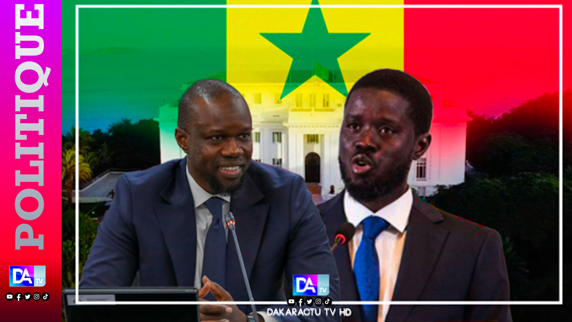 Diomaye brise le silence : loyauté à Sonko, mise au point sur Mimi et énigme 2029 …« Je ne ferai jamais de mal à Ousmane Sonko, et je sais qu’il ne me…”