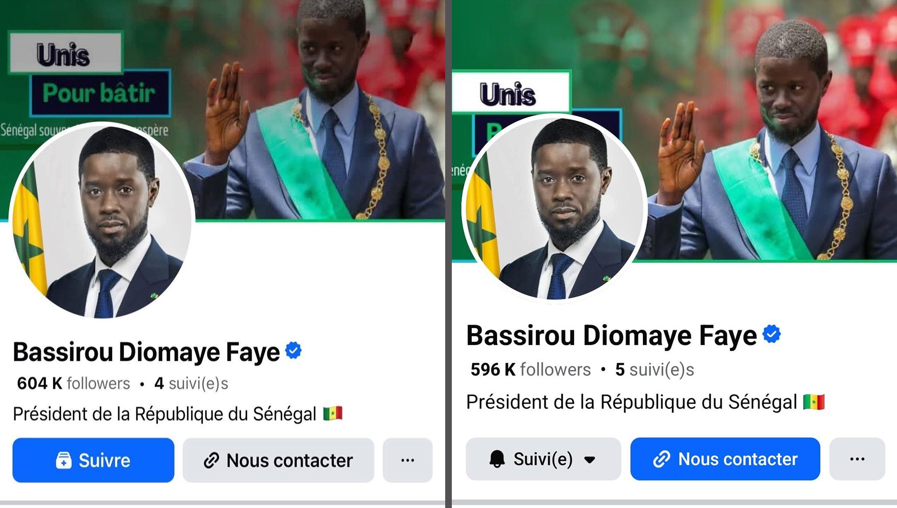 Colére des Pastéfiens : Des militants se désabonnent massivement des comptes du Président Bassirou Diomaye Faye