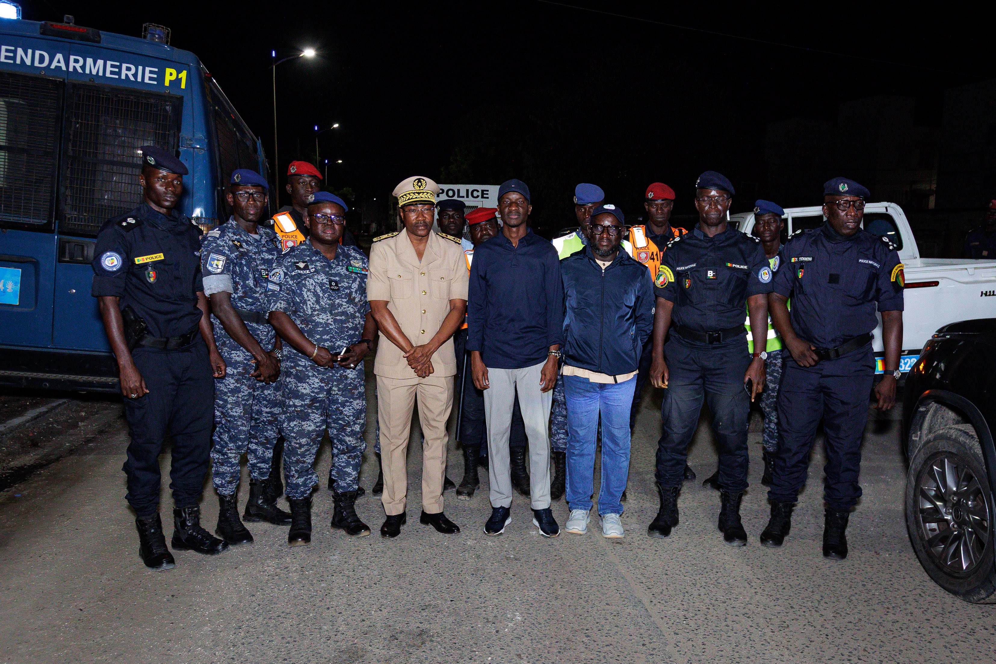 Opération de sécurisation mixte Police- Gendarmerie: 554 personnes interpellées, 38 véhicules immobilisés