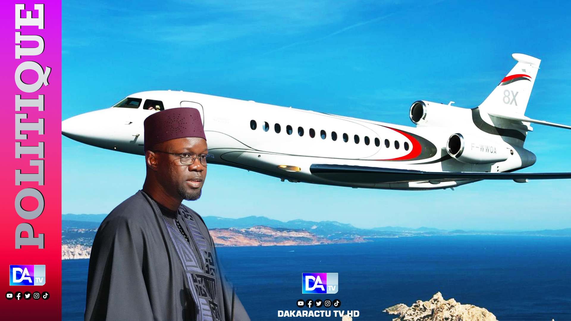 Sonko aux Émirats ,Entre jet de luxe et silence d’État : les zones d’ombre  sur une virée diplomatique qui sème le trouble