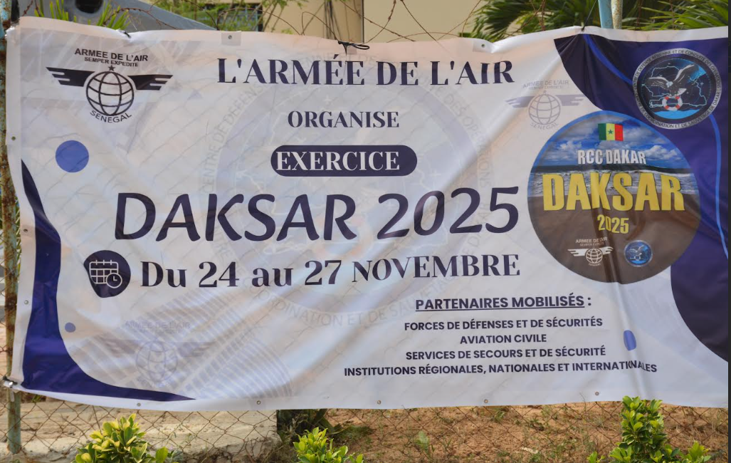 Armée - DAKSAR 2025 : Le Sénégal teste sa capacité de recherche et de sauvetage en cas de crash ou d’accident maritime