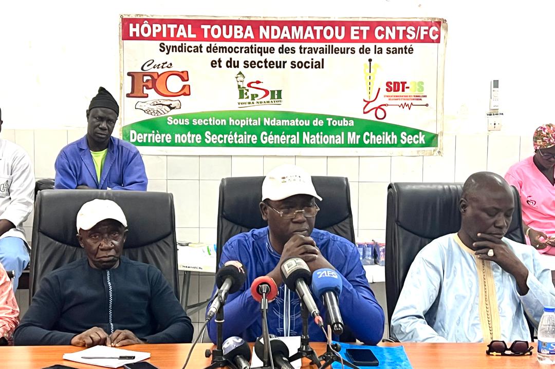 TOUBA- Affaire de la sage femme de Henrich Lübcke / Le SDTSS dénonce une «  manipulation »… Grève annoncée dans le cadre du non-respect des engagements