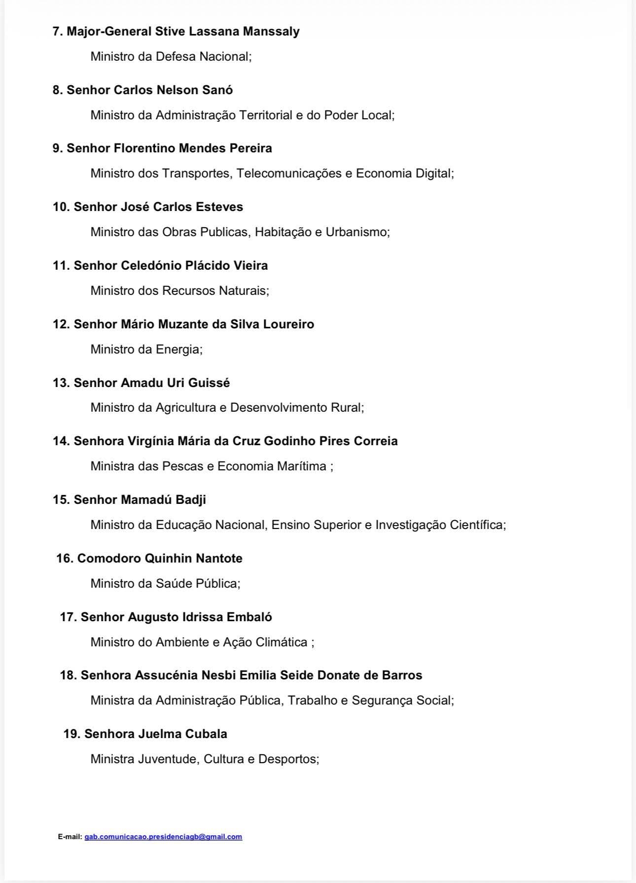 Bissau: formation d'un gouvernement, le président renversé est à Brazzaville