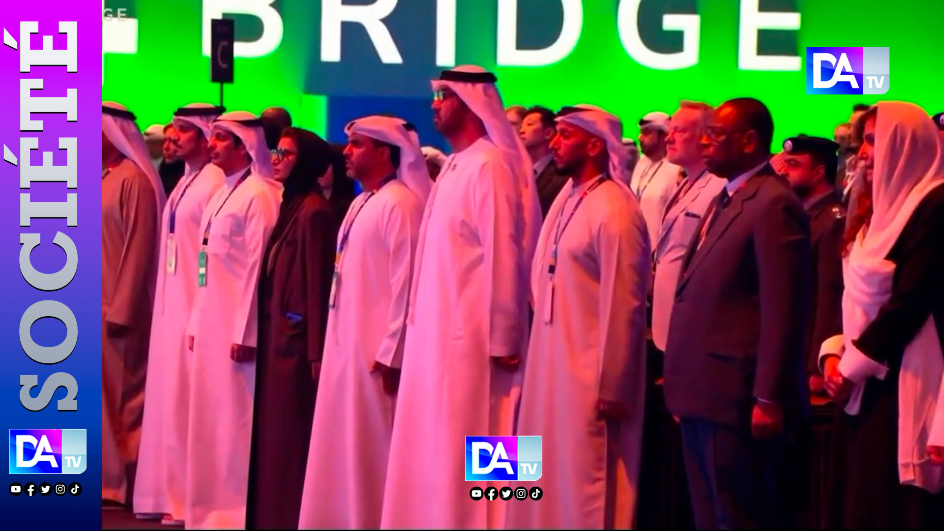 Bridge Summit : À Abou Dhabi, le PR Macky Sall porte la voix de l’Afrique sur l’intégrité de l’information