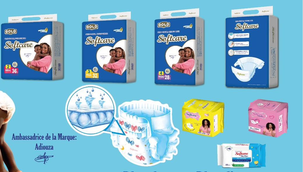 Couches et serviettes hygiéniques  : L'ARP annonce la  suspension de la commercialisation de la marque Softcare après la découverte de matières premières périmées