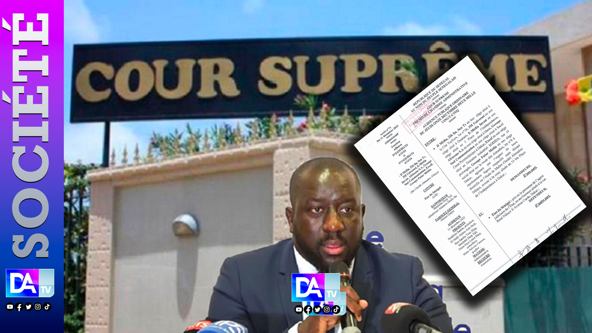 Liberté de la presse - Le ministère de la Communication désavoué : la Cour suprême stoppe la nouvelle plateforme imposée par l’État