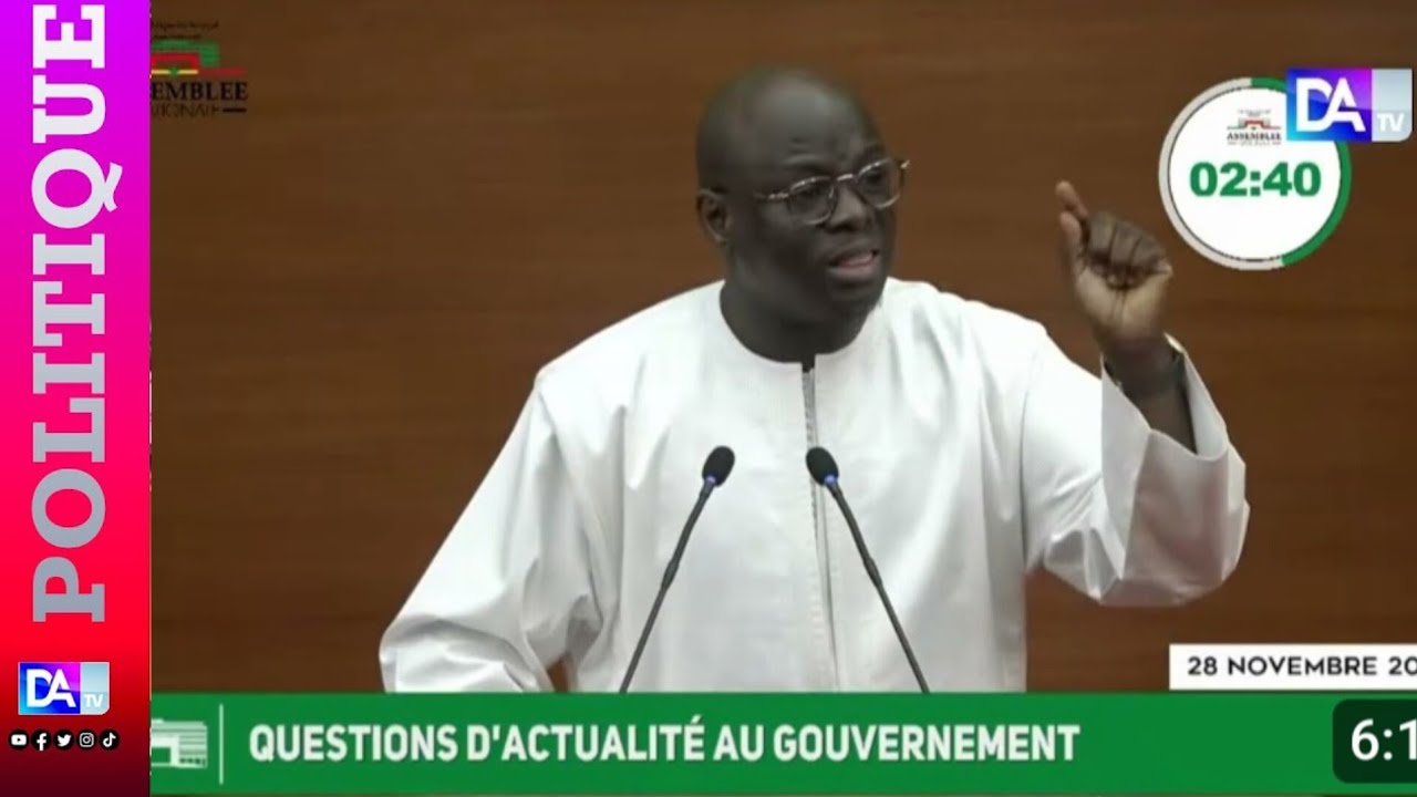 Dégradation de la note du Sénégal : La réaction de Cheikh Diba, Ministre des Finances et du Budget