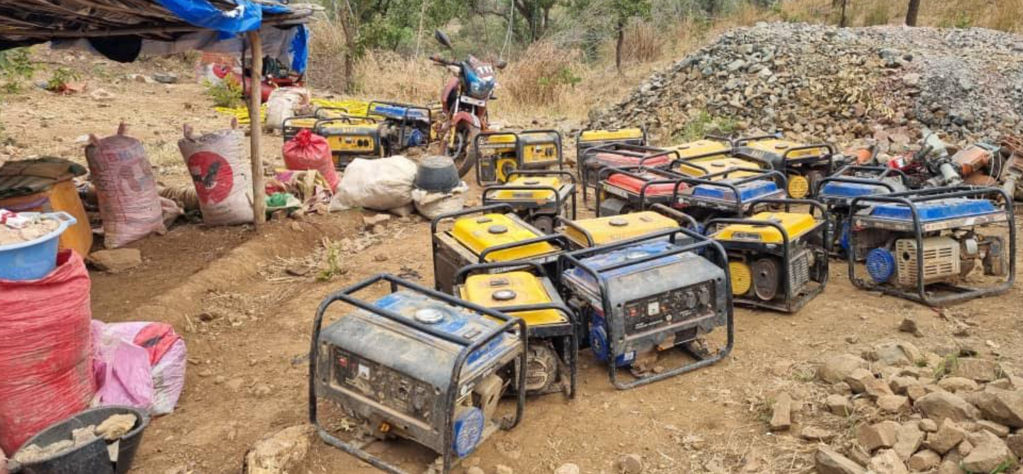 Zone militaire n°4 / Opération de sécurisation : un site clandestin d’orpaillage démantelé près de Sabodala