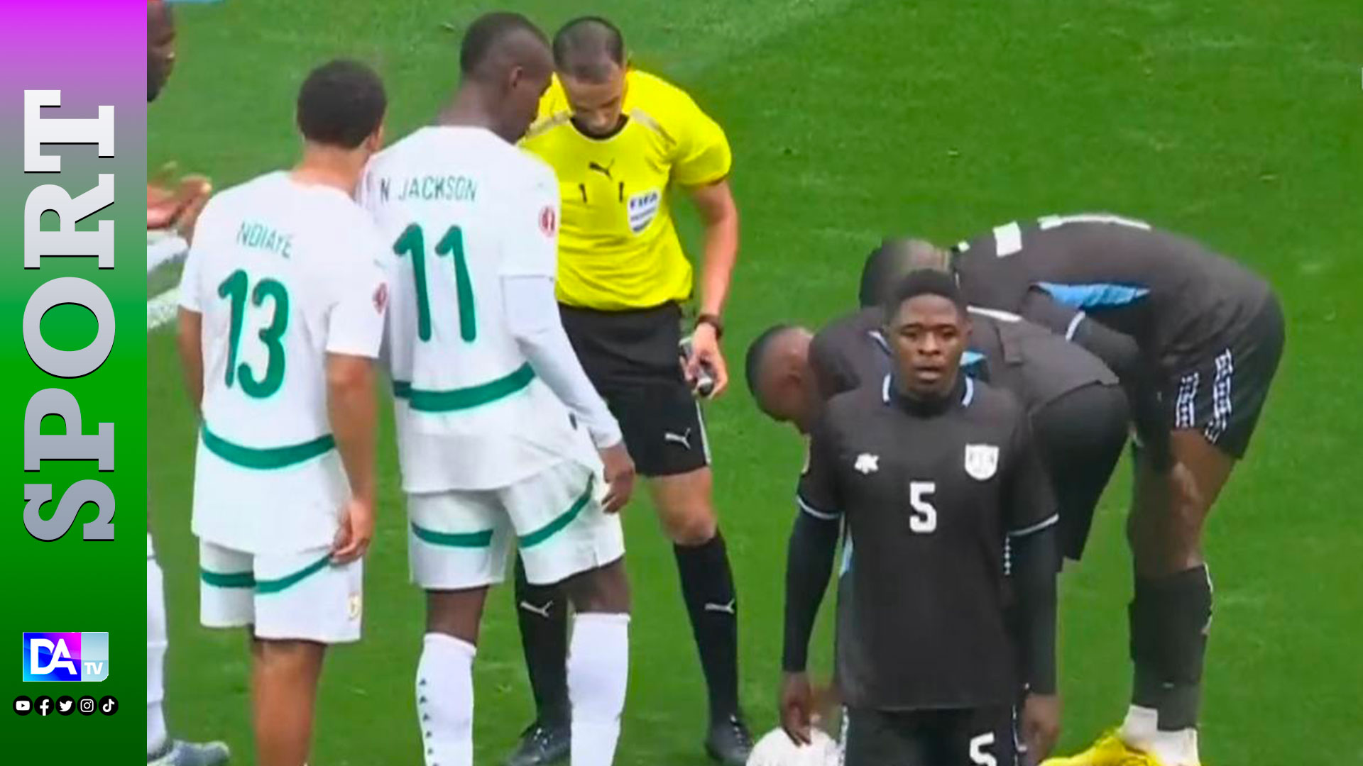 CAN 2025 – 1ere mi-temps validée- Le Sénégal domine à la pause face au Botswana (1-0)