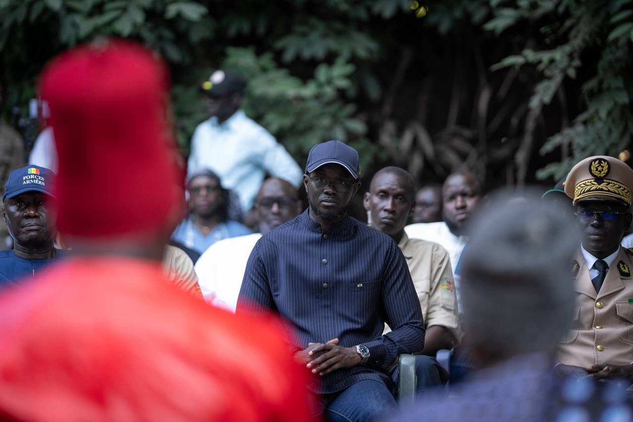 Casamance : visite de courtoisie du président Bassirou Diomaye Faye au roi de Calobone, Koudiossobo Diatta