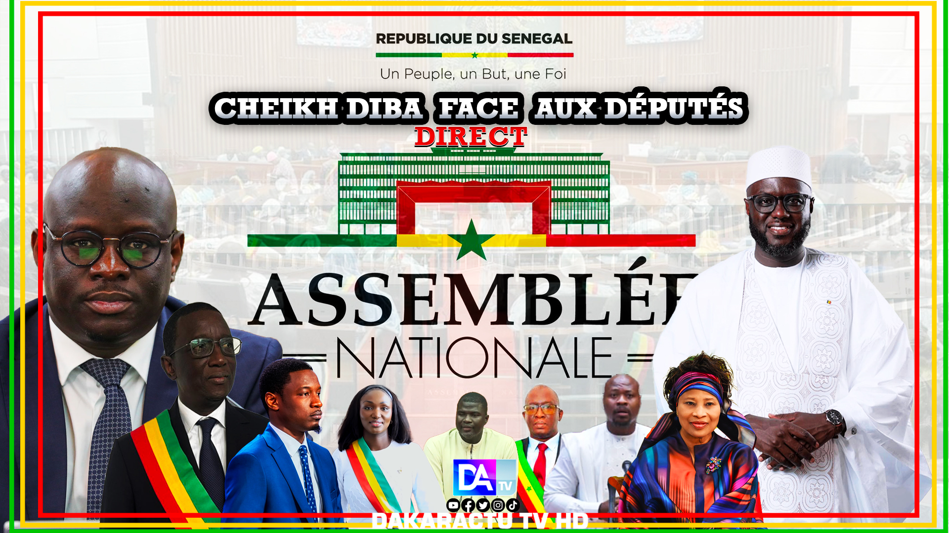 Assemblée nationale : Les députés convoqués en séance plénière ce mardi