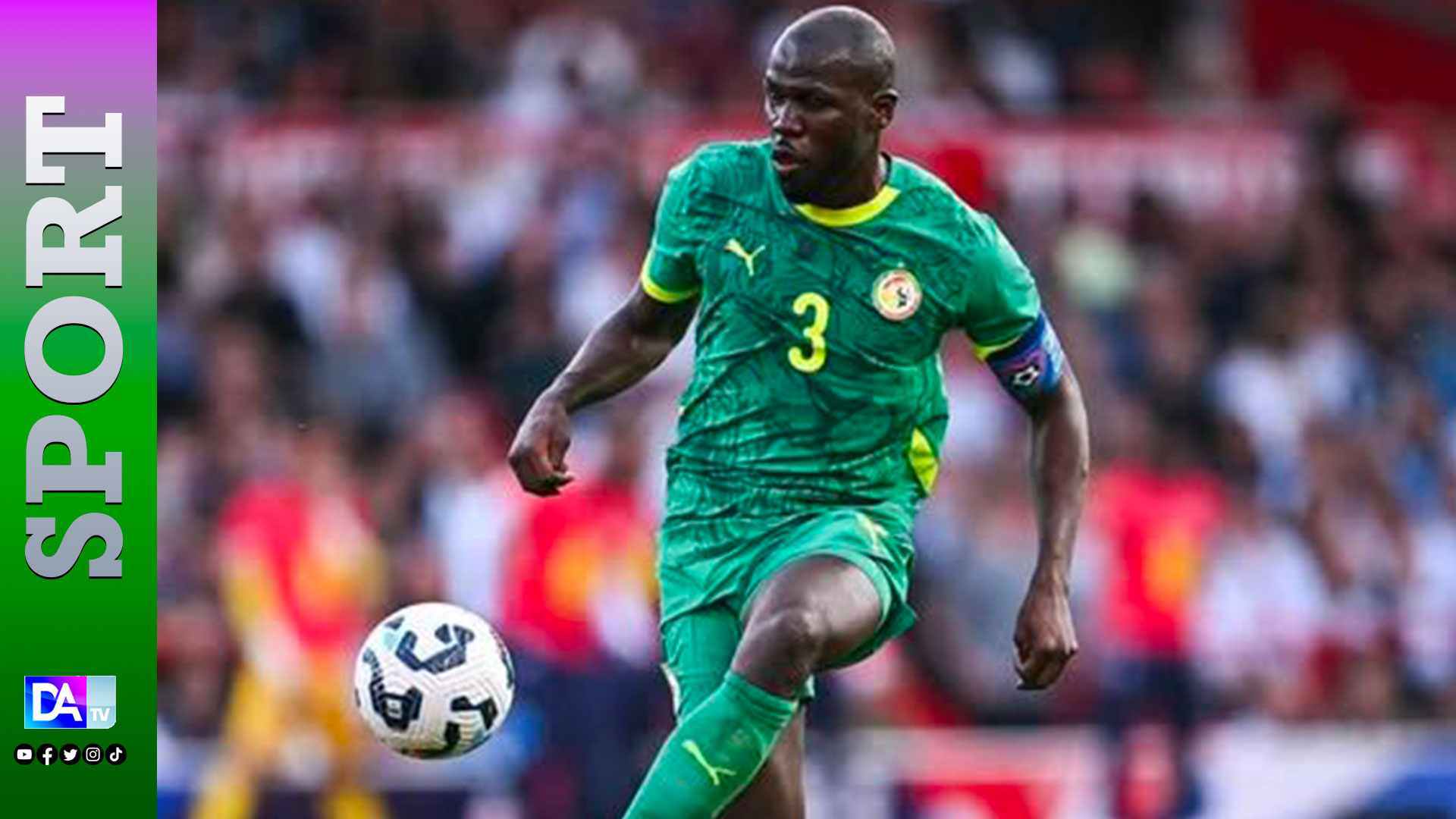 CAN 2025/ Sénégal - Bénin : Kalidou Koulibaly expulsé à la 68e minute