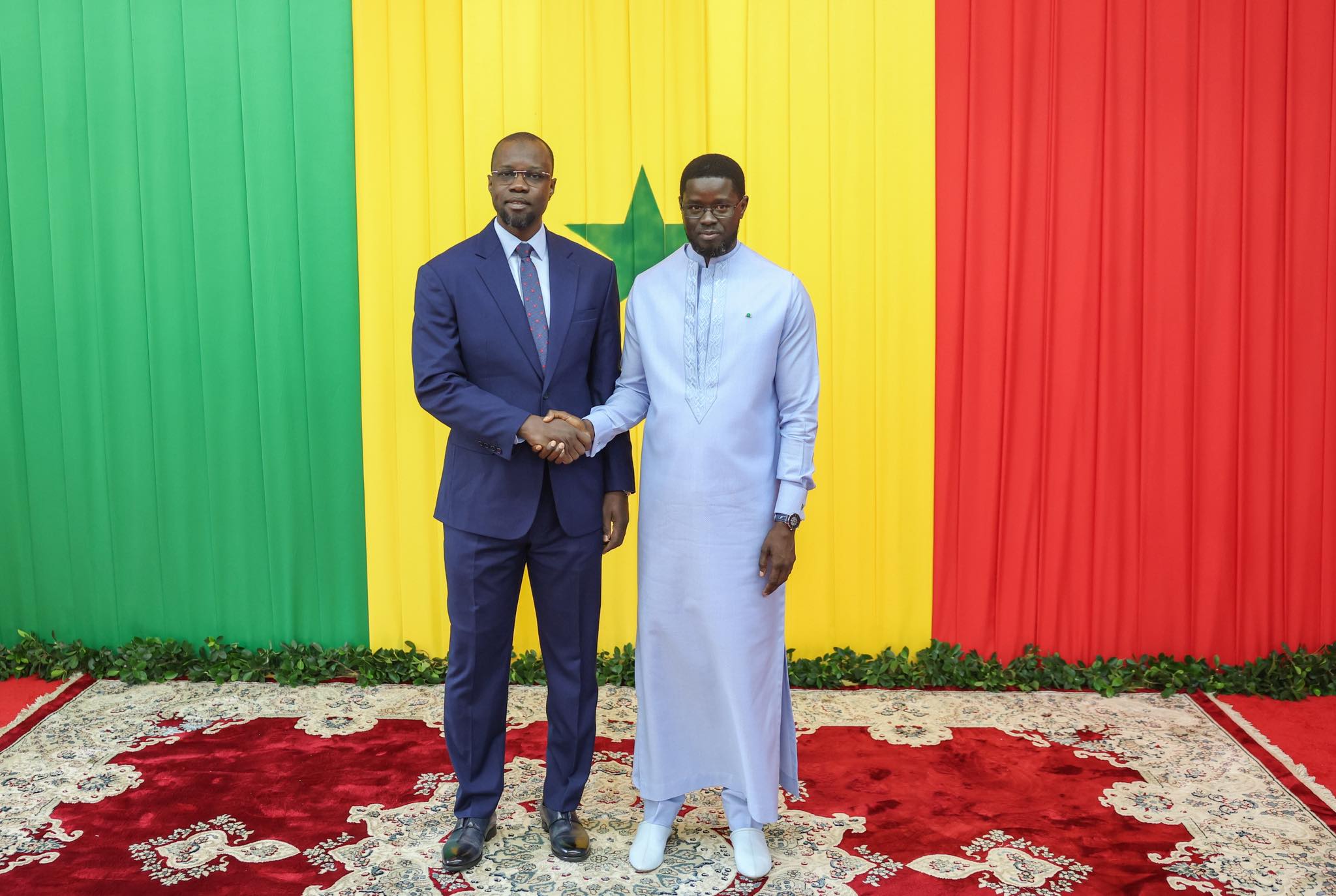 [ Images] Palais de la République : le Président Diomaye reçoit les vœux de Nouvel An des corps constitués