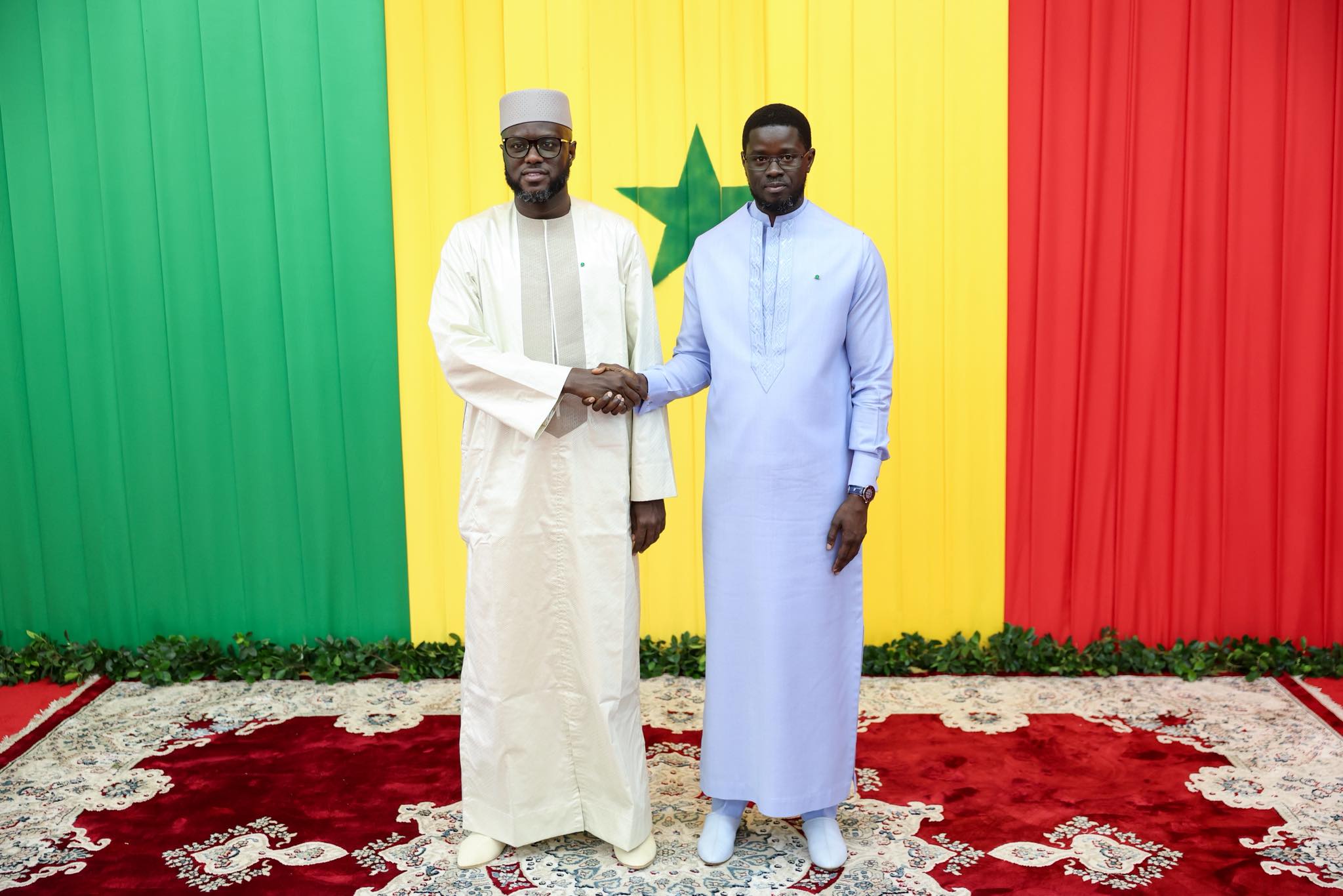 [ Images] Palais de la République : le Président Diomaye reçoit les vœux de Nouvel An des corps constitués