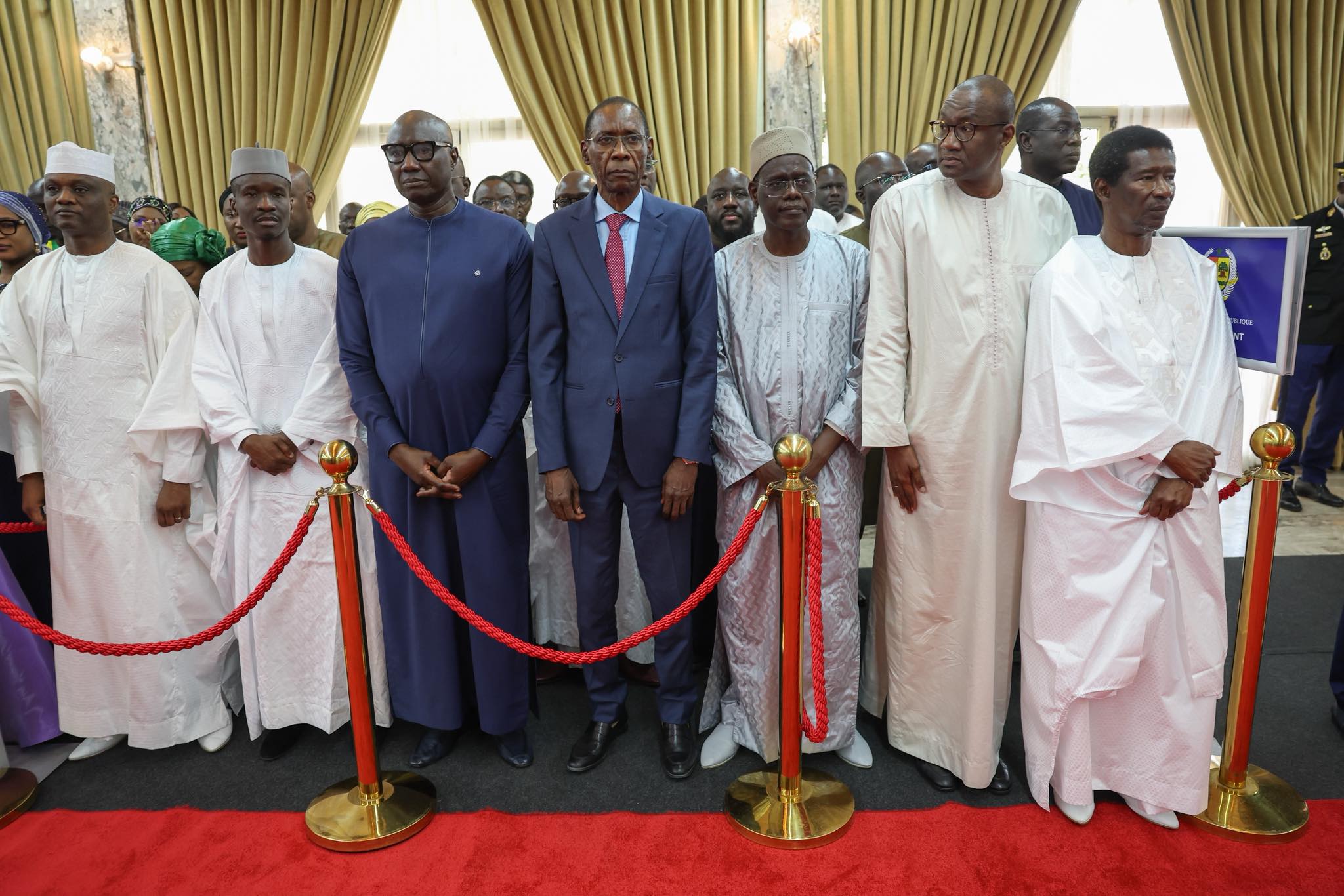 [ Images] Palais de la République : le Président Diomaye reçoit les vœux de Nouvel An des corps constitués