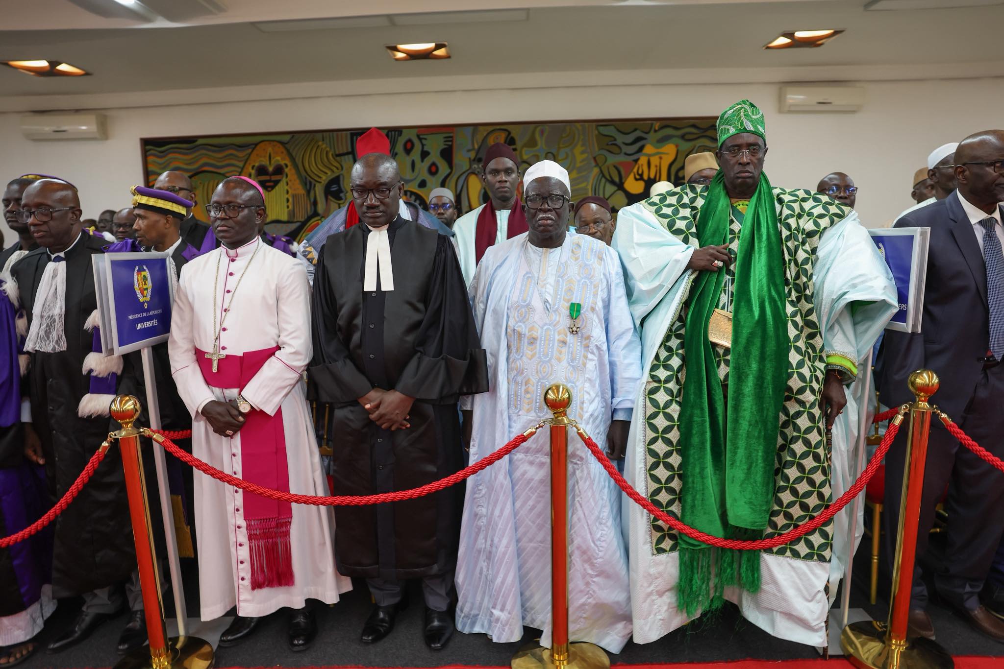 [ Images] Palais de la République : le Président Diomaye reçoit les vœux de Nouvel An des corps constitués