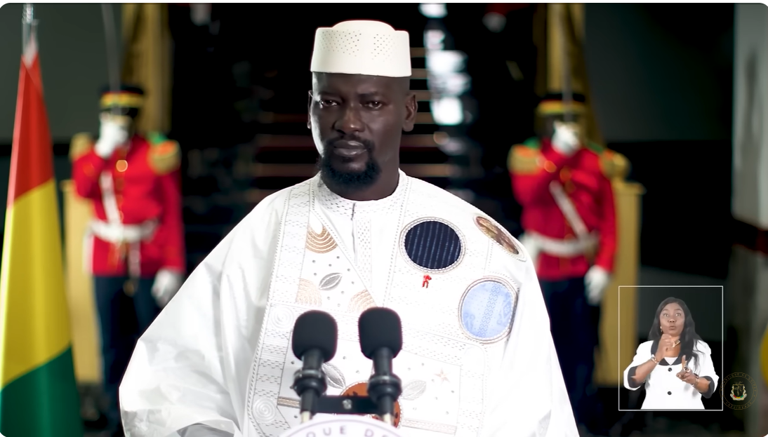 Le président élu Mamadi Doumbouya appelle "à bâtir une Guinée de souveraineté (discours)