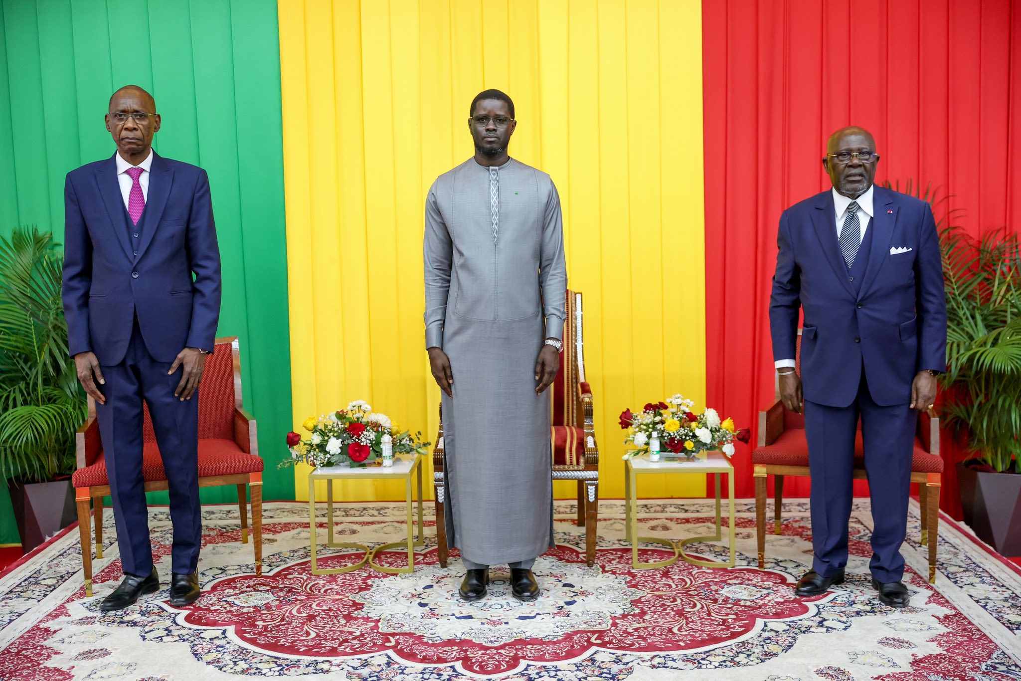 [ Images] Palais de la République : Diomaye Faye reçoit les vœux de Nouvel An du Corps diplomatique