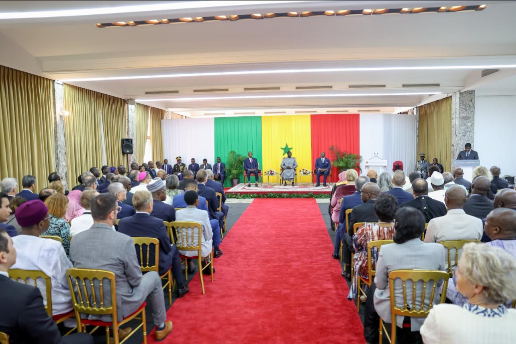 [ Images] Palais de la République : Diomaye Faye reçoit les vœux de Nouvel An du Corps diplomatique