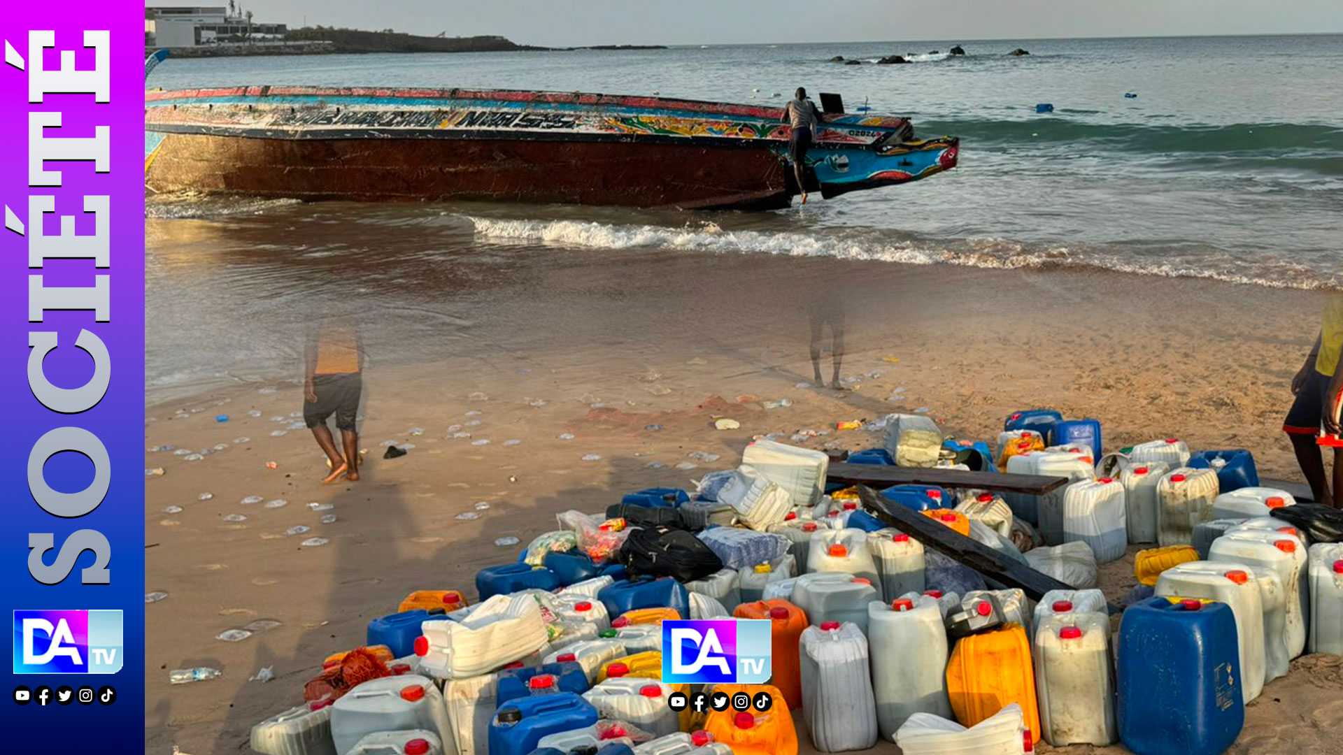 Drame au large de Thiaroye-sur-Mer : une pirogue de migrants accoste … 59 migrants sauvés, un corps sans vie découvert à bord