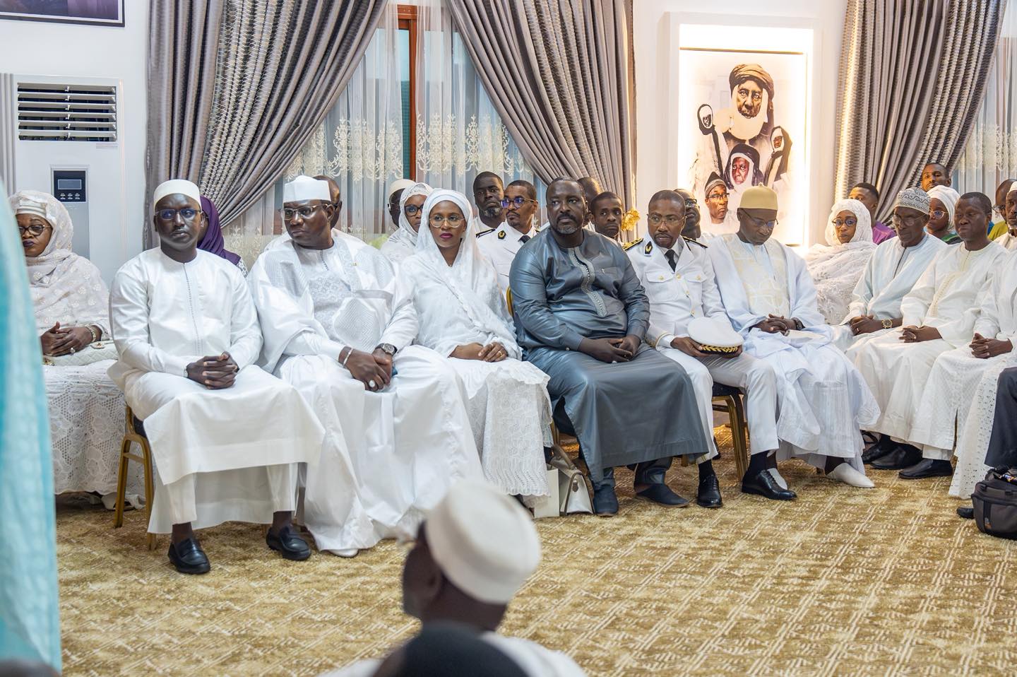 146ᵉ Appel des Layène : le Président Diomaye Faye chez le Khalife général des Layène pour recueillir des prières