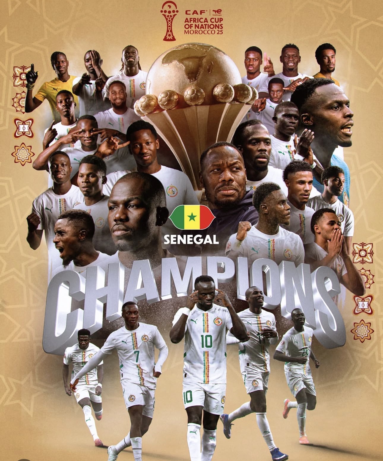 CAN 2025 – Le Sénégal décroche sa deuxième étoile au bout du suspense