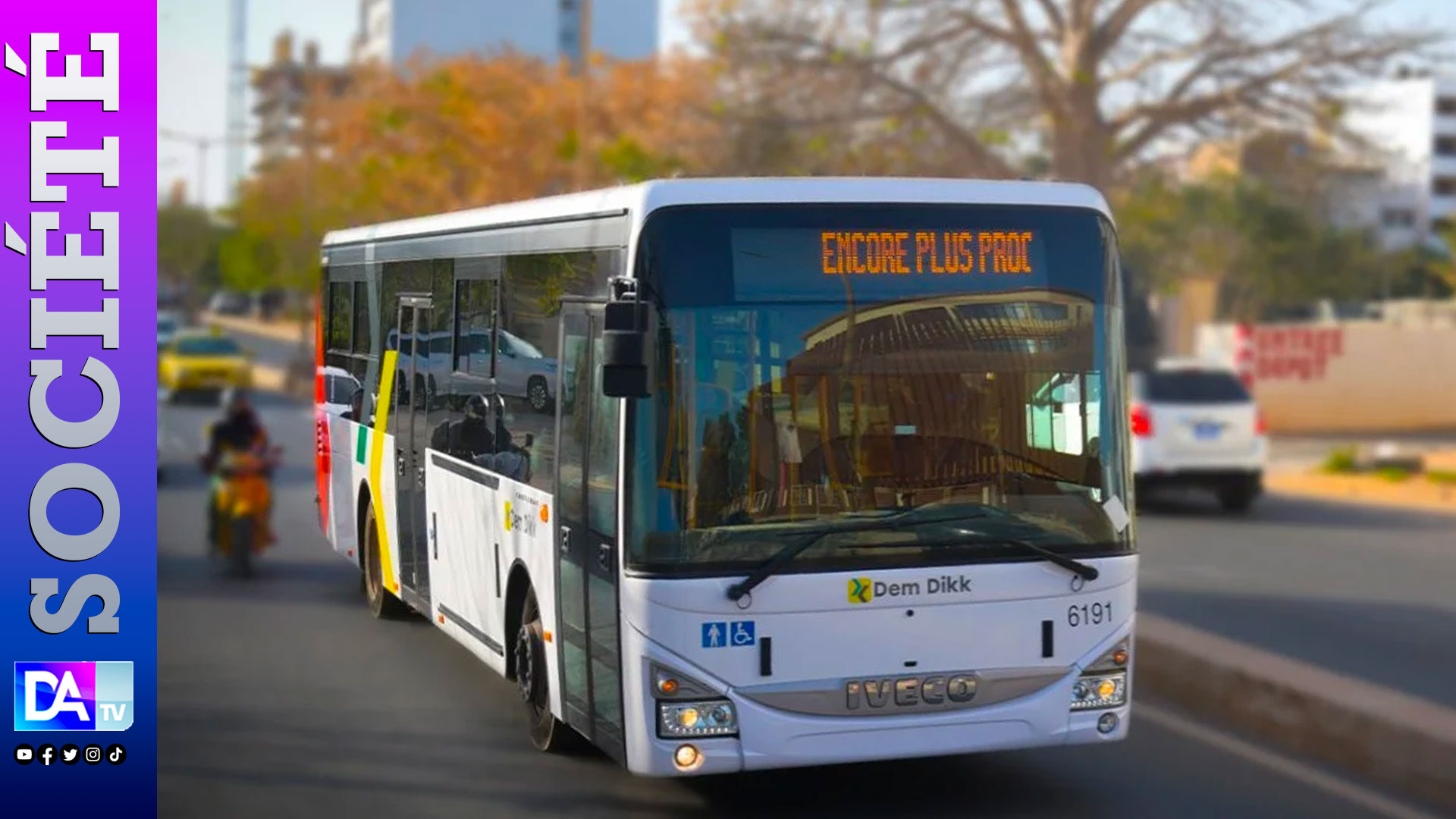 Dakar Dem Dikk: Le terminus des Parcelles Assainies fermé pour des travaux
