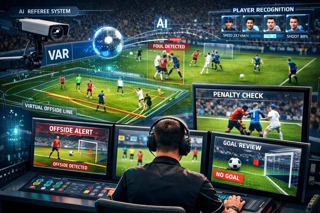 ARBITRAGE DU FOOTBALL : Faut-il confier les décisions à l’intelligence artificielle