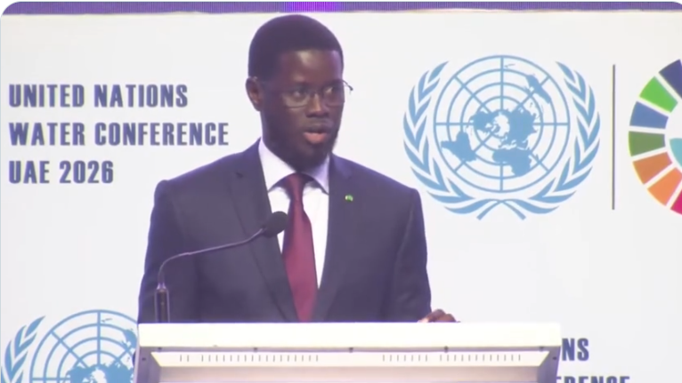 Réunion préparatoire des Nations Unies sur l’eau : Diomaye Faye alerte sur une crise mondiale qui frappe durement l’Afrique