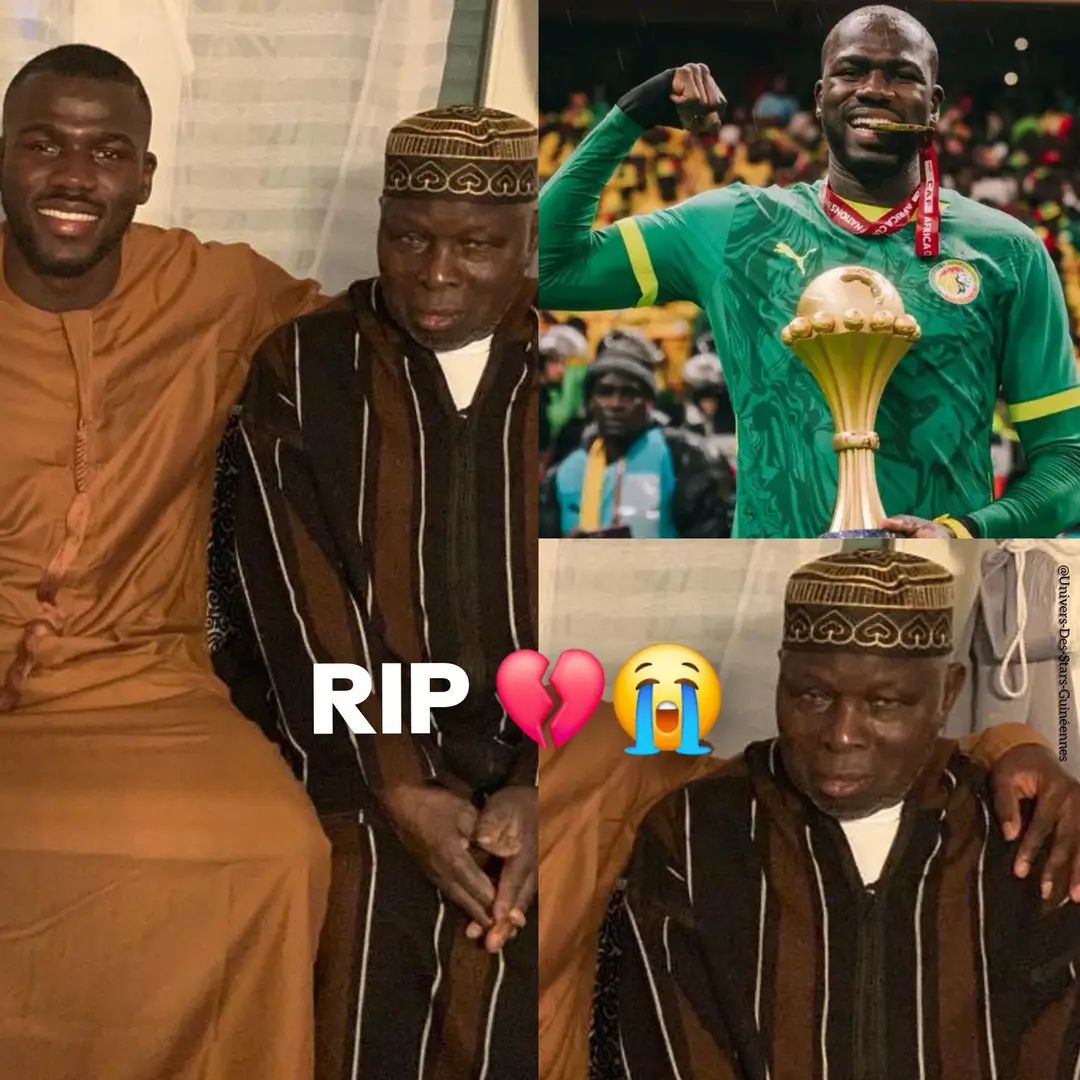 Nécrologie : Le capitaine des Lions, Kalidou Koulibaly  endeuillé...